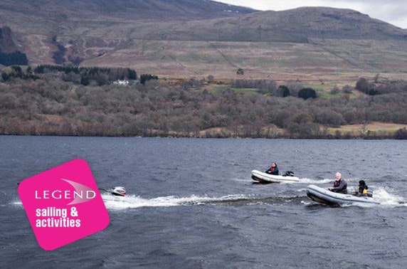 Loch Tay powerboat driving - from £26