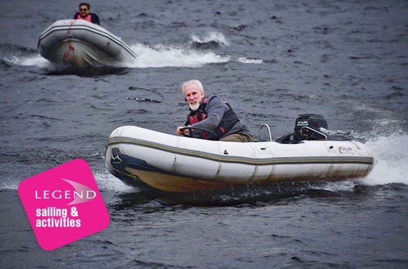 Loch Tay powerboat driving - from £26