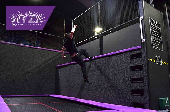 Ryze trampoline park 2 hour pass or pizza party