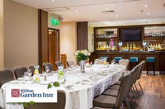 Private riverside dining at Hilton Garden Inn, Finnieston Quay
