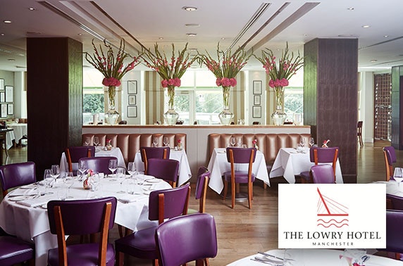 5* The Lowry Hotel 2 AA Rosette dining & drinks