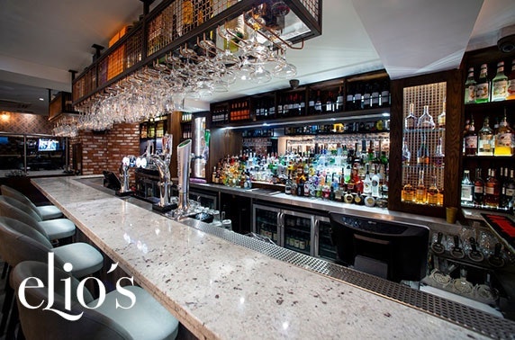Elio’s Prosecco or cocktails & nibbles, George Street