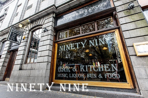 Ninety-Nine Bar & Kitchen tapas & Prosecco