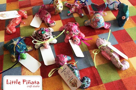 Little Piñata Craft Studio Decopatch session or kids party