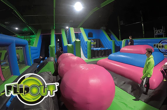 Jump session at Flip Out