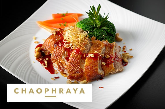 Chaophraya private Prosecco dining; choice of 3 locations