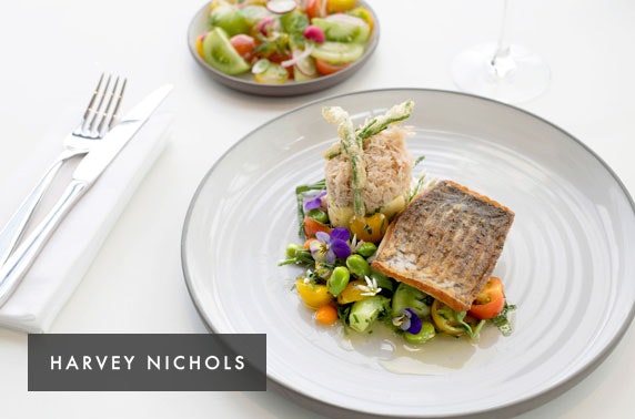 3 course meal, drinks & live swing band at Harvey Nichols