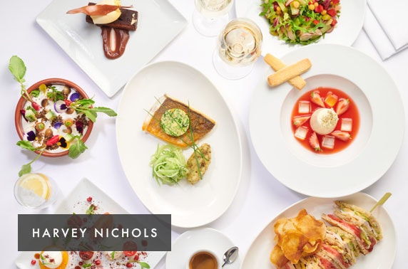 3 course meal, drinks & live swing band at Harvey Nichols