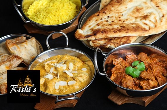 Rishi's Indian dining - £6pp