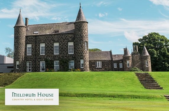 4* Meldrum House Country Hotel breakfast or lunch