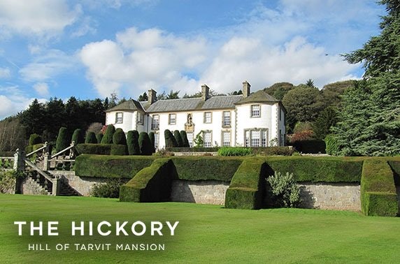 Lunch or afternoon tea at the Hill of Tarvit Mansion, Fife