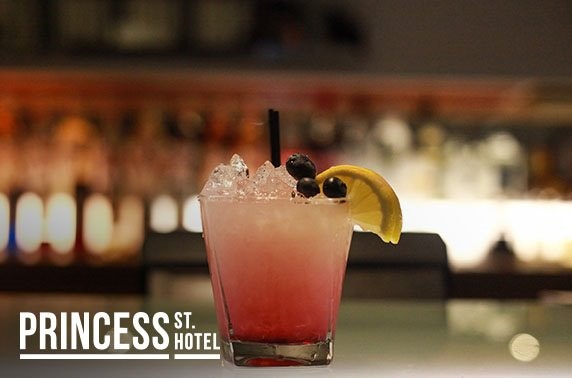 4* Princess St Hotel cocktails & sharing platters