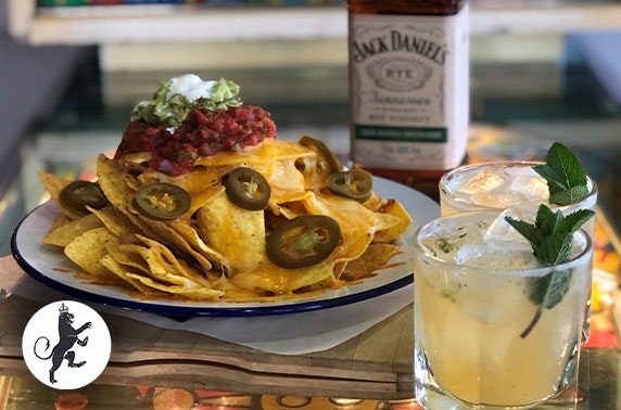 The Lioness of Leith cocktails & nachos