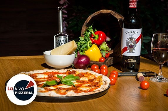 Newly-opened La Riva Pizzeria dining