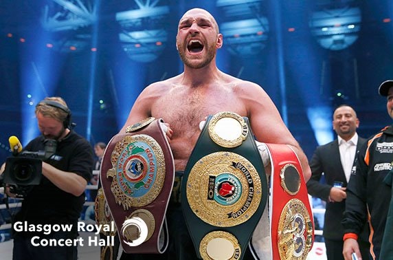 An Evening with Tyson Fury at Glasgow Royal Concert Hall