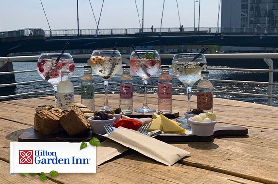 Hilton Garden Inn dining & gin, Finnieston Quay