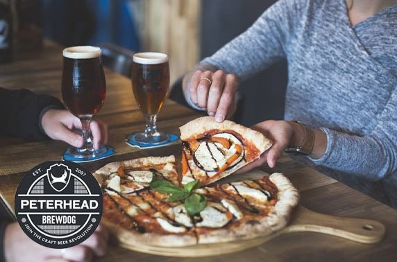 BrewDog Peterhead pizza & drinks