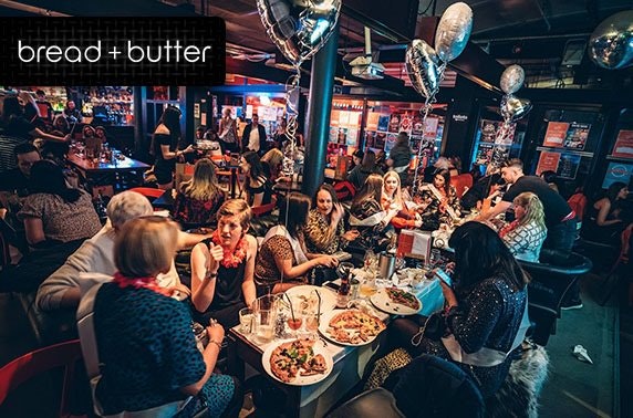 Bread + Butter group cocktails - valid 7 days