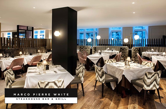 Marco Pierre White dining