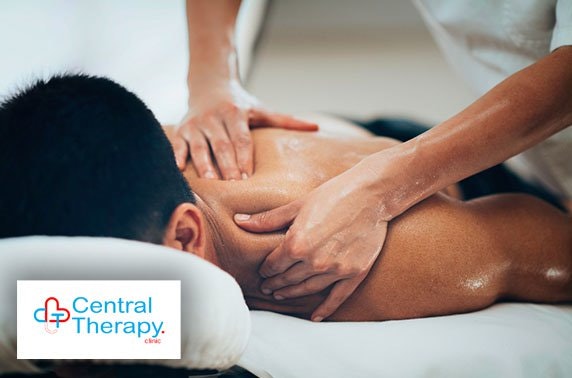 Central Therapy sports massage or physiotherapy