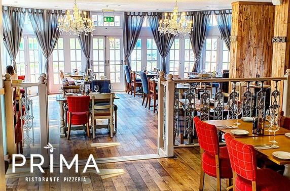 Prima dining - from £5pp