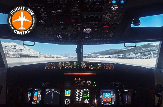 Flight simulation experience nr Newcastle Airport - from £24