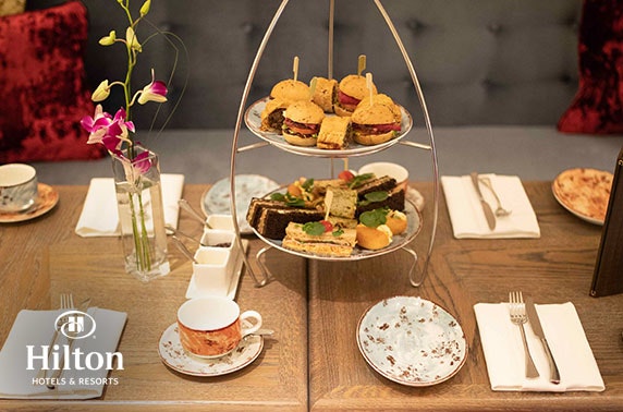 Afternoon tea with leisure access at 4* Hilton Glasgow