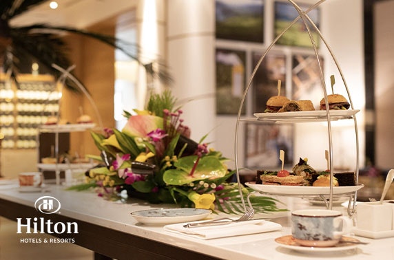 Afternoon tea with leisure access, 4* Hilton Glasgow