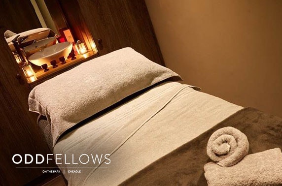 Oddfellows On the Park massage & Champagne