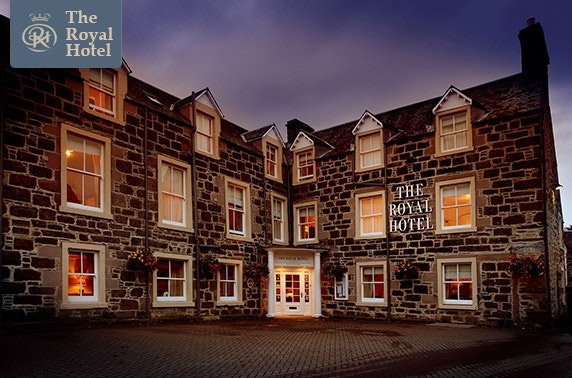 The Royal Hotel stay, Comrie