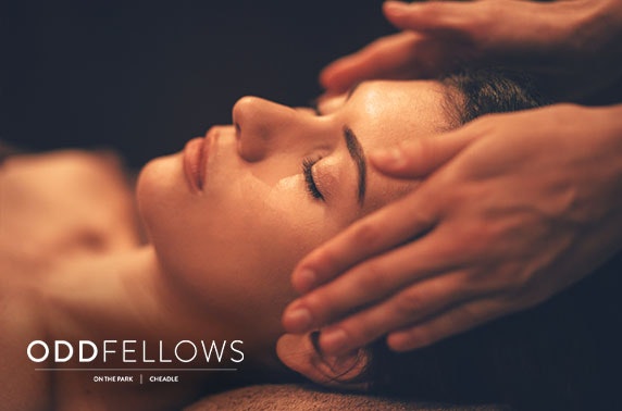 Oddfellows On the Park massage & Champagne