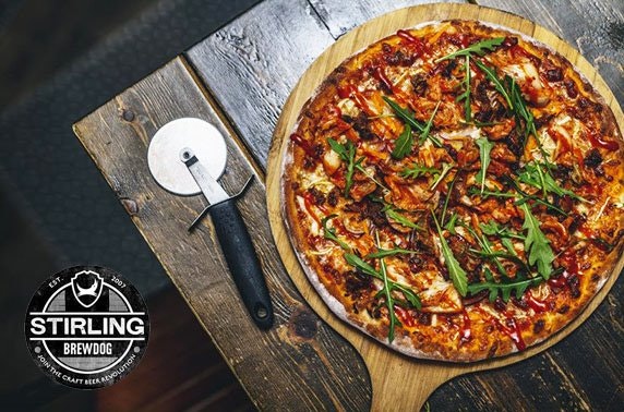 BrewDog Stirling pizzas & drinks