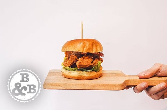 Brunch or burgers & optional cocktails at Burger & Bun, Bearsden