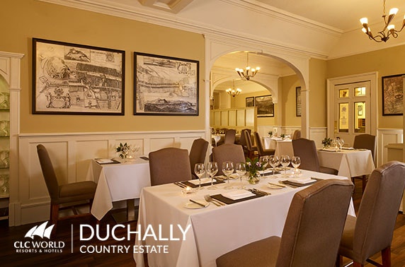 4* Duchally Country Estate afternoon tea