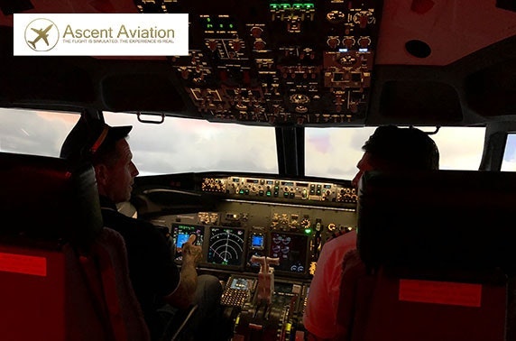 Flight simulator experience with Ascent Aviation, Paisley