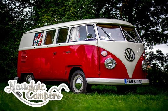 Vintage VW campervan hire