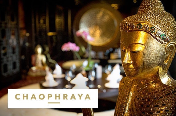 Chaophraya private Prosecco dining - £25pp
