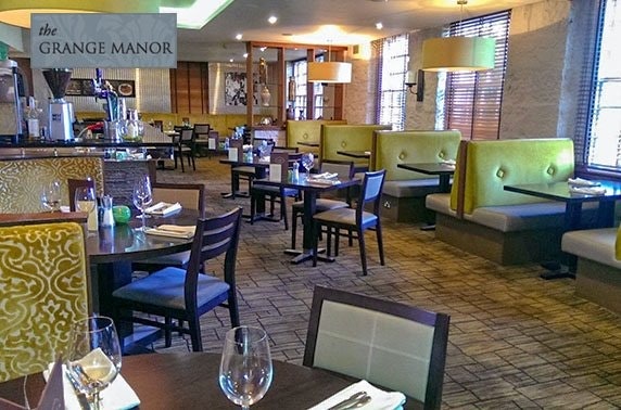 4* Grange Manor Hotel tribute night & optional stay