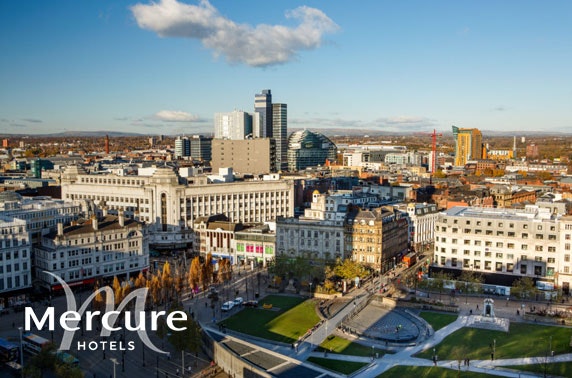 4* Mercure Manchester Piccadilly stay