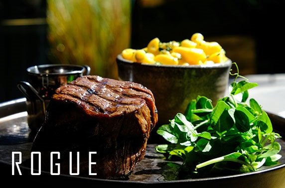 3 course steak dining experience at Rogue, St Andrews