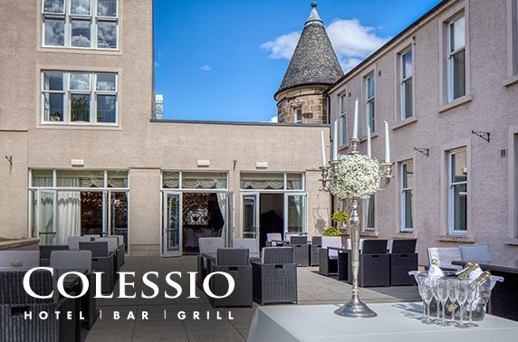 Afternoon tea at Hotel Colessio, Stirling