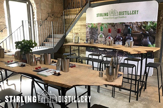 Gin tours and tasting, Stirling Distillery