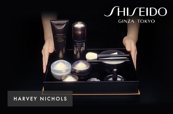 Shiseido bespoke skin consultation & Prosecco - £10