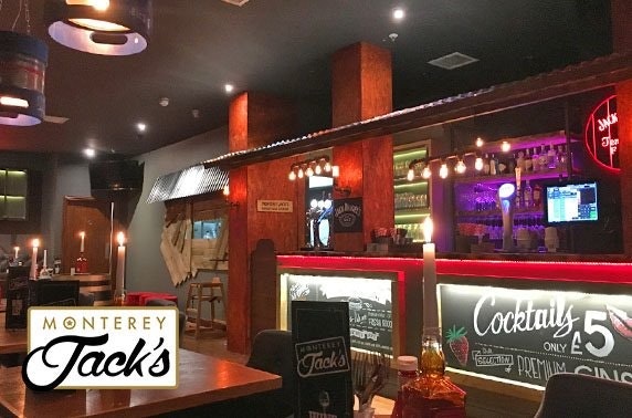 Award-winning Monterey Jack’s burgers & drinks - 3 locations
