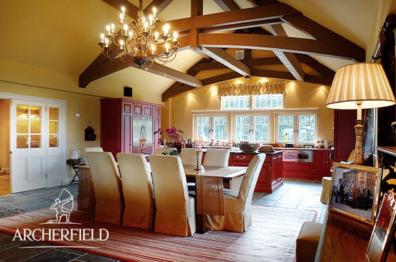5* Archerfield luxury lodge stay