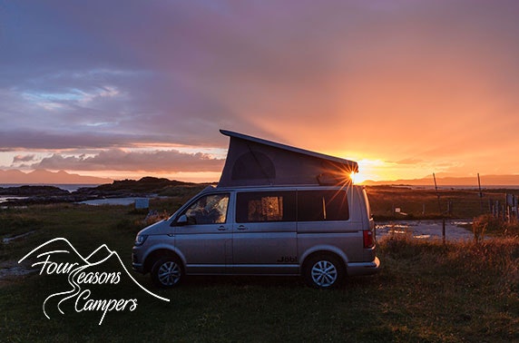 All inclusive VW campervan hire from £14pppn