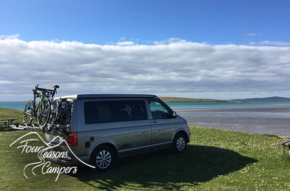 All inclusive VW campervan hire from £14pppn