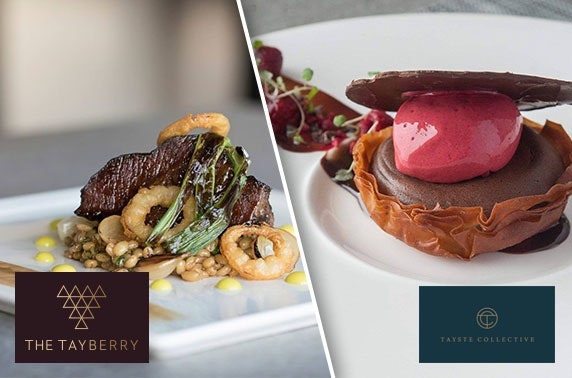 Michelin-recommended The Tayberry tasting menu