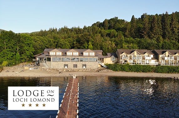 4* Lodge on Loch Lomond DBB