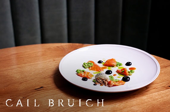 3 AA Rosette Cail Bruich dining